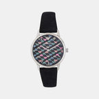 Emporio Armani Round Black Analog watch