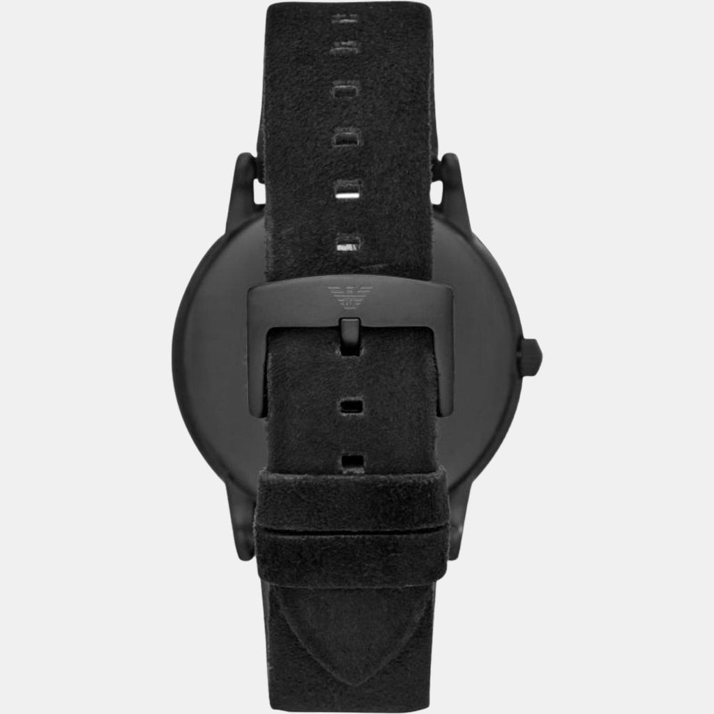 Ar11274 Emporio Armani Men Quartz Two Tone Dial Analog Leather Watch AR11274 ...