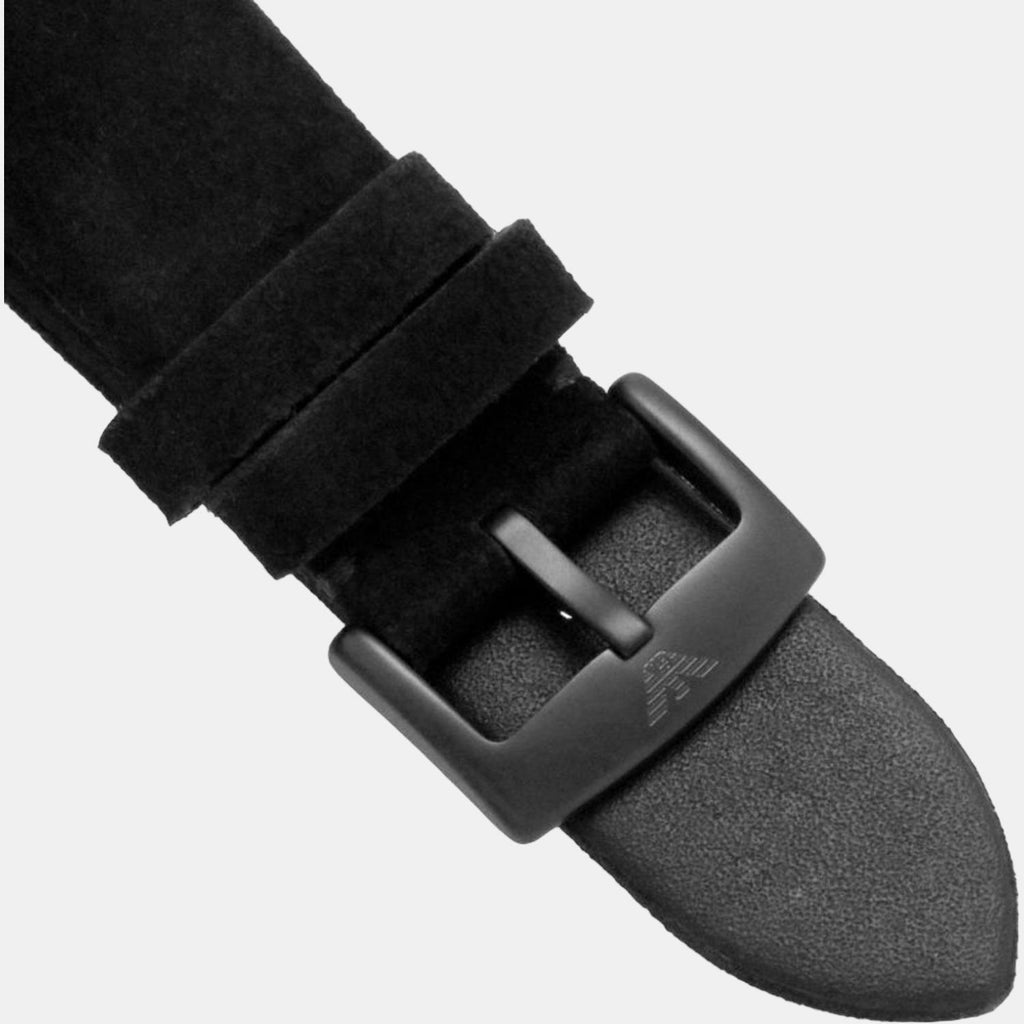 Emporio Armani Leather Two Tone watch