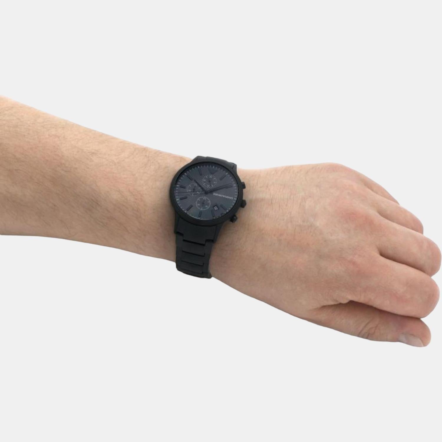 Emporio Armani Stainless Steel Round watch