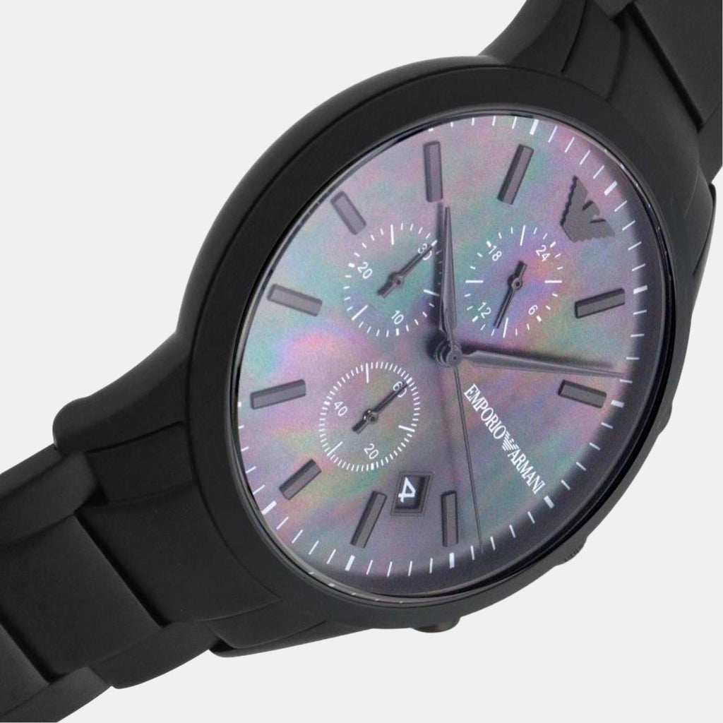 Emporio Armani 43 mm Black Quartz watch