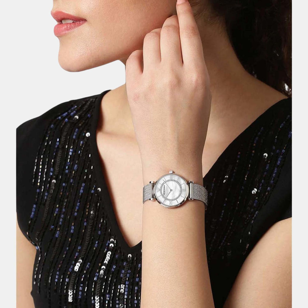 Emporio Armani Stainless Steel Round watch