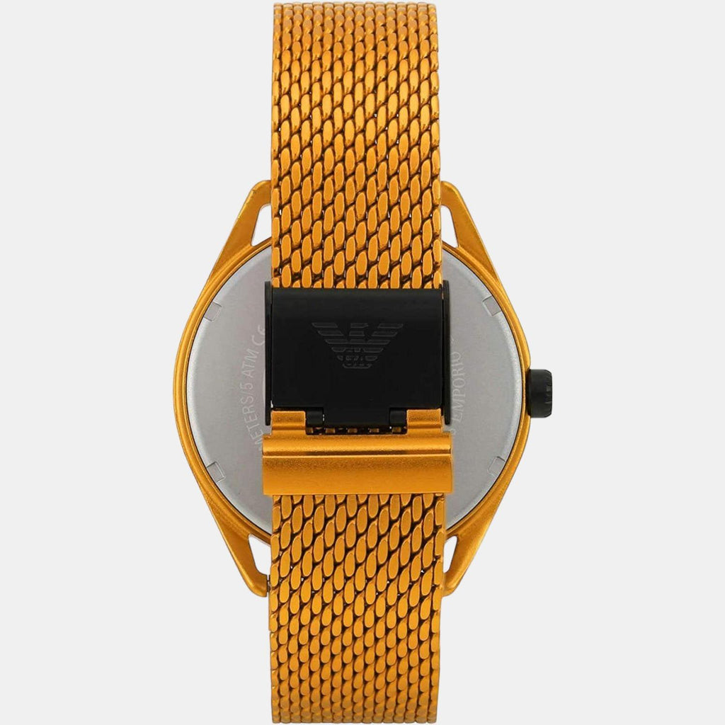 Emporio Armani Men Round Two Tone watch