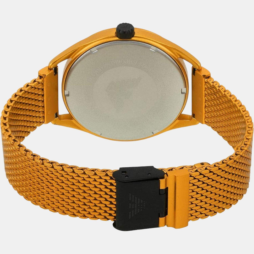 Emporio Armani Stainless Steel Round watch