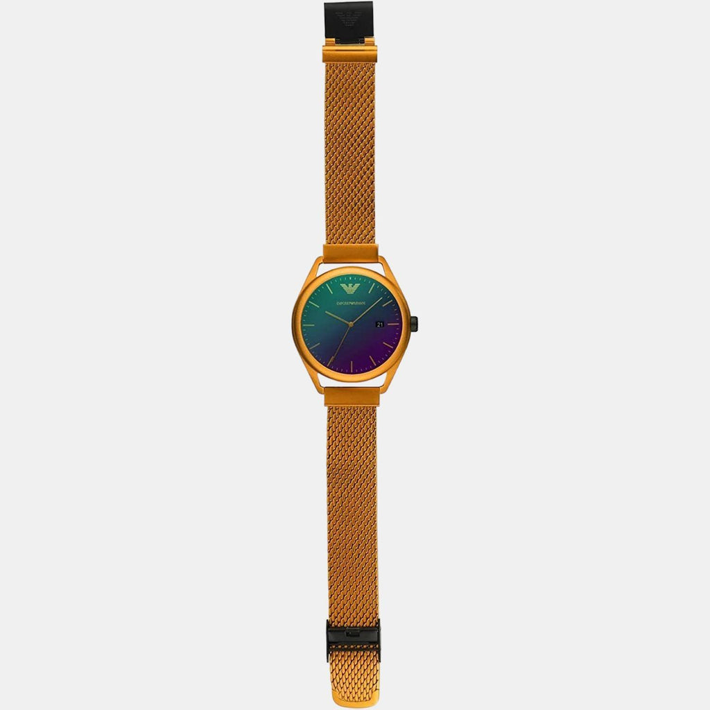 Emporio Armani Round Quartz Analog Men watch