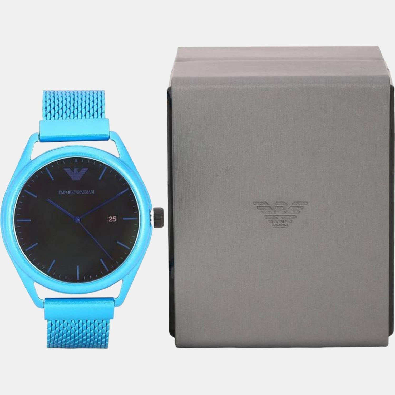 Emporio Armani Stainless Steel Black watch