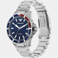 Emporio Armani Stainless Steel Blue watch