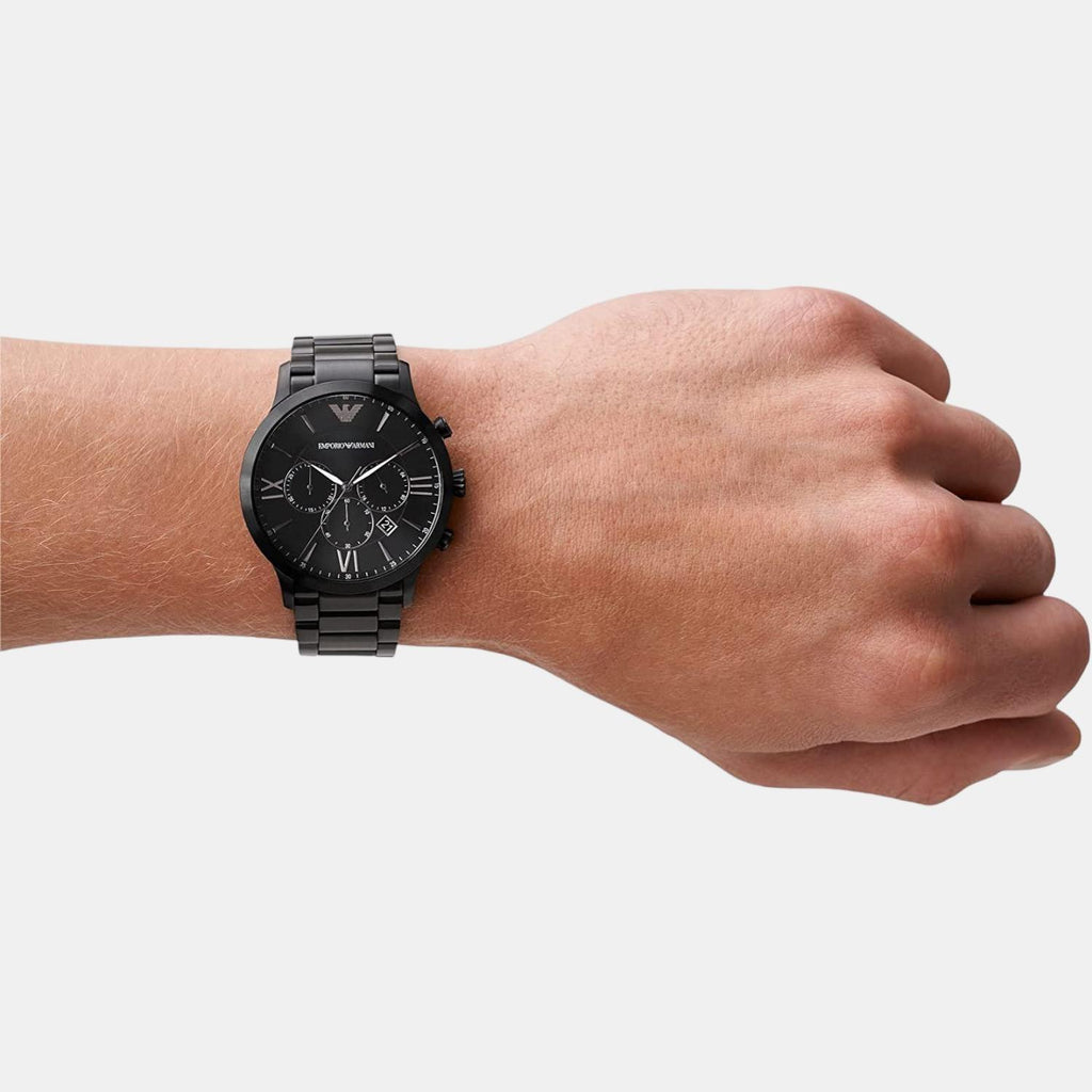 Emporio Armani Stainless Steel Round watch