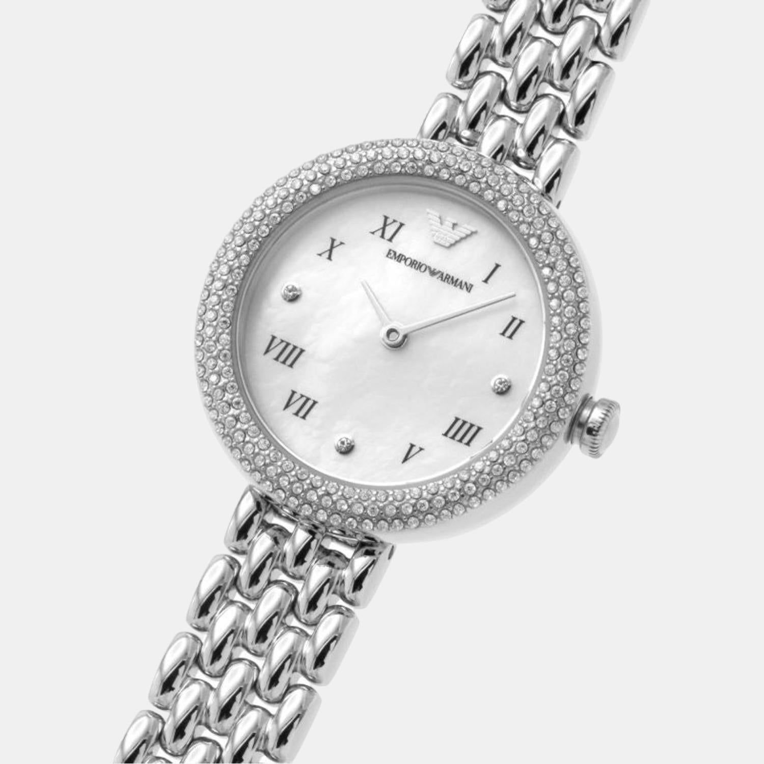 Emporio Armani Stainless Steel Round watch