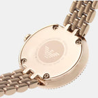 Emporio Armani Women Round Mother Of Pearl watch