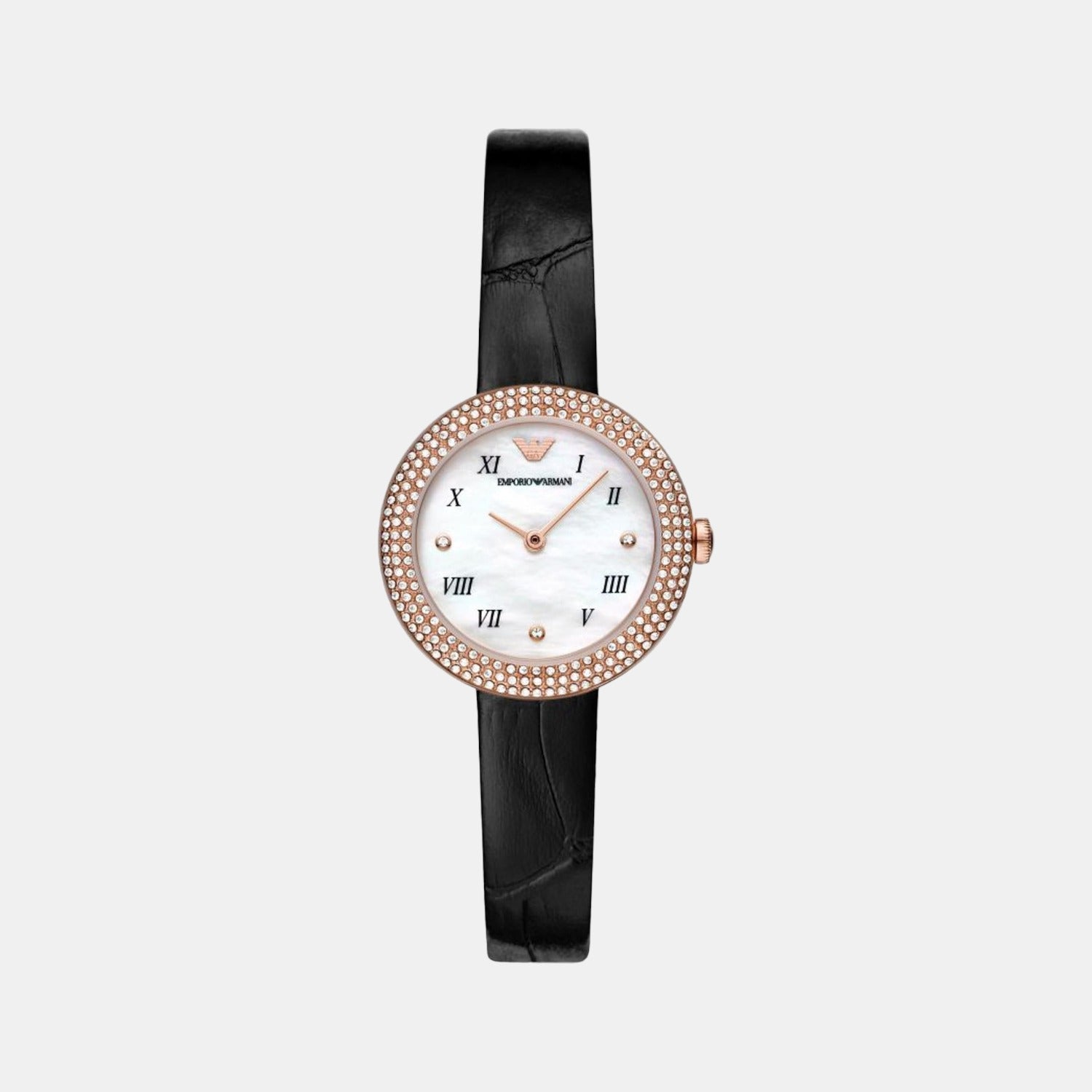 Emporio Armani Round White Analog watch