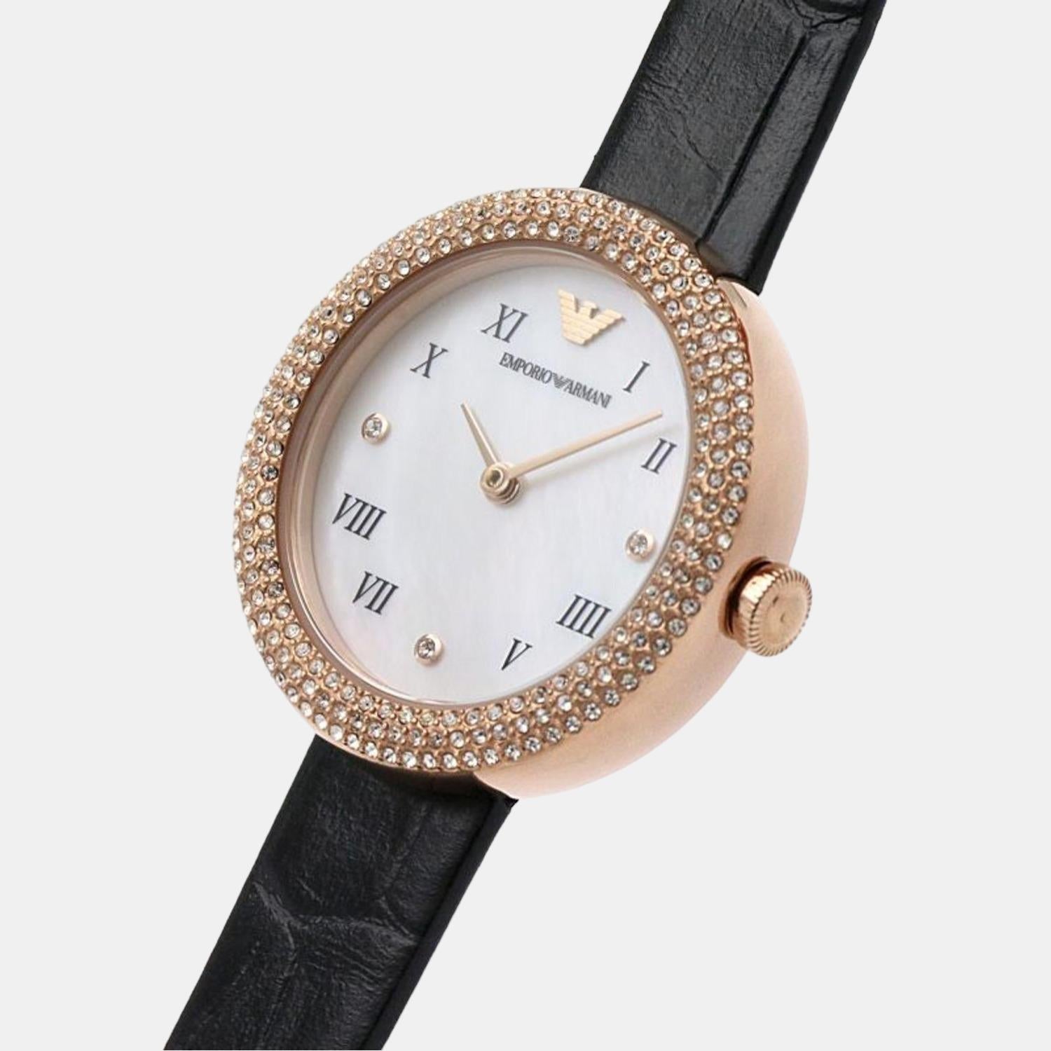 Emporio Armani Stainless Steel Round watch