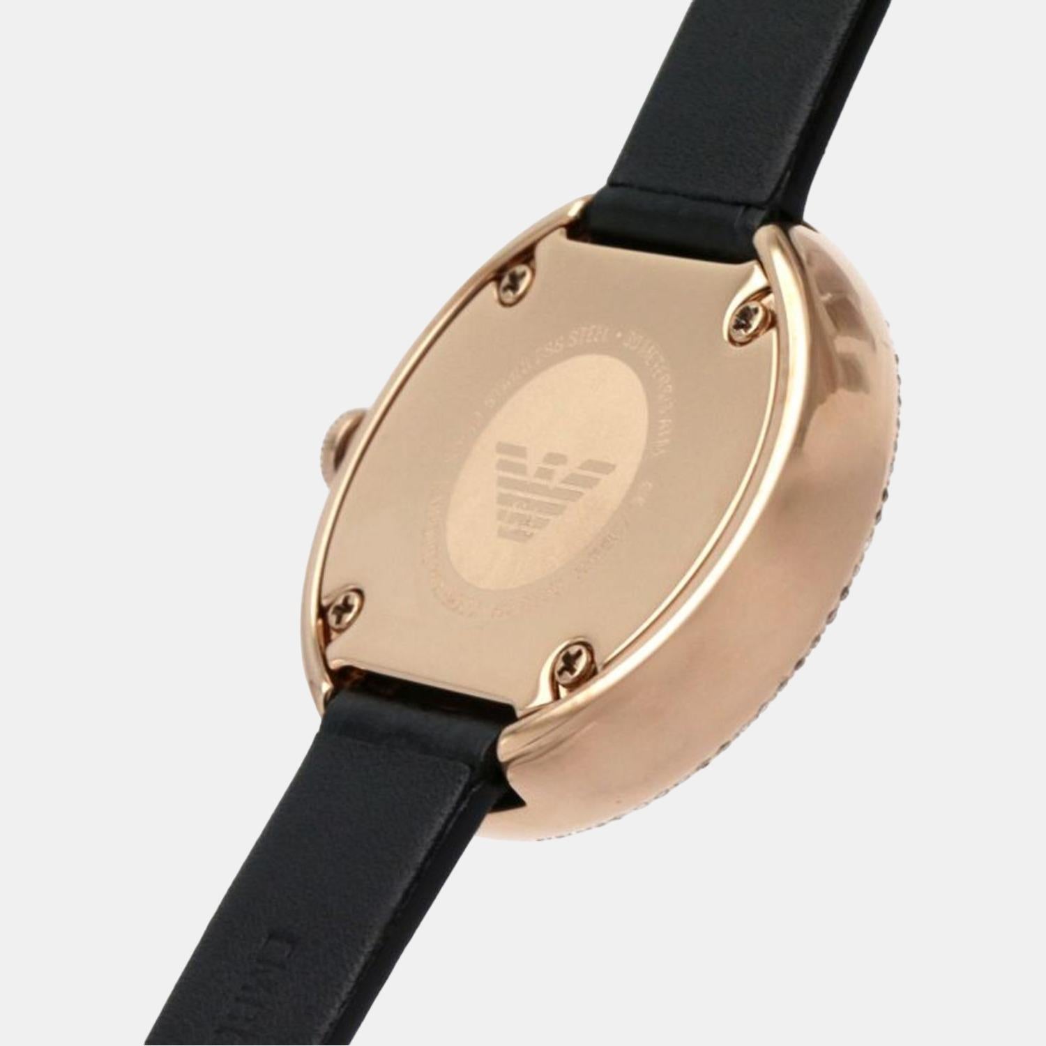 Emporio Armani Leather White watch