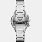 Emporio Armani Men Round Black watch