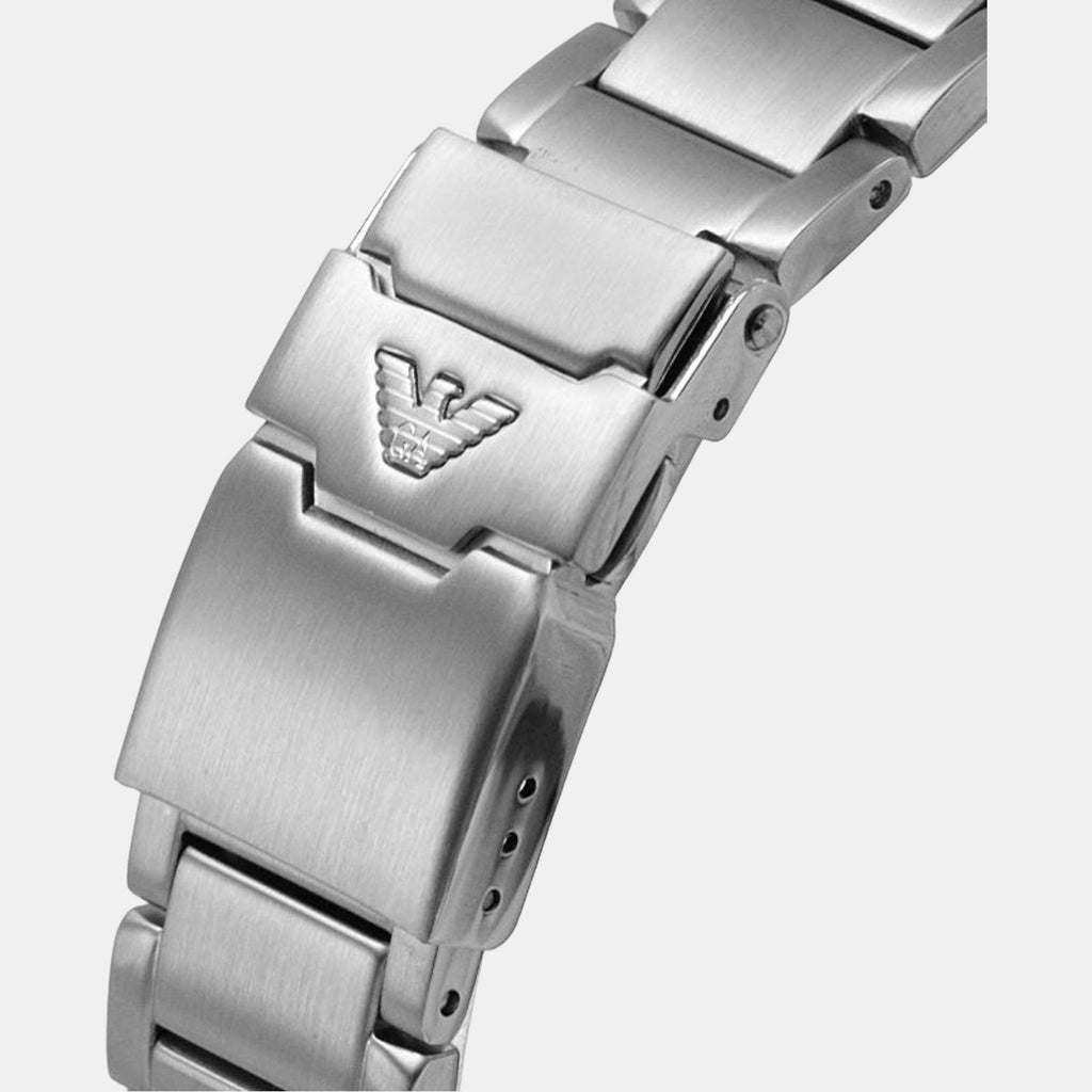 Emporio Armani 43 mm Silver Quartz watch