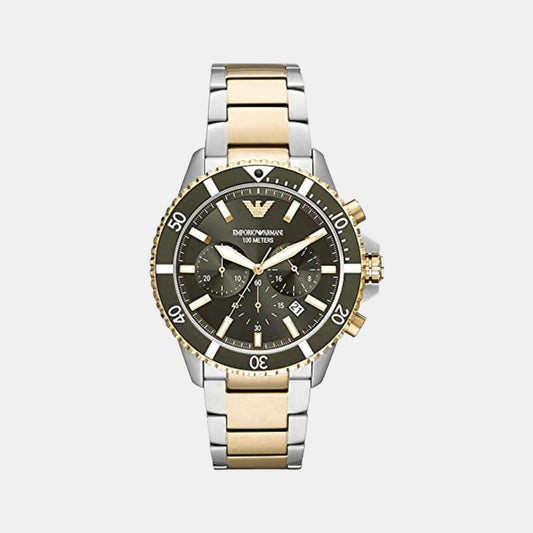 Male Stainless Steel Chronograph Watch AR11361