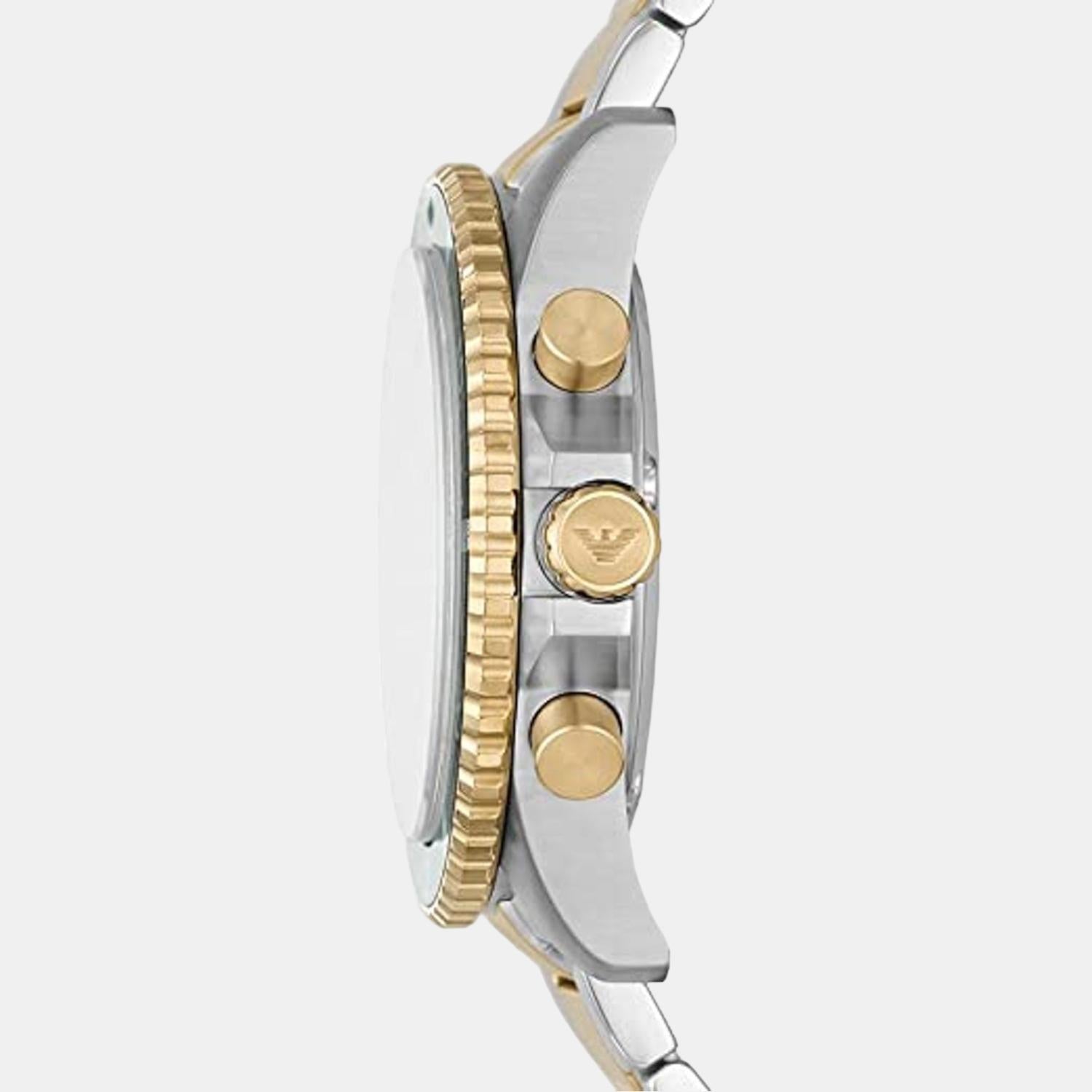 Emporio Armani Stainless Steel Round watch