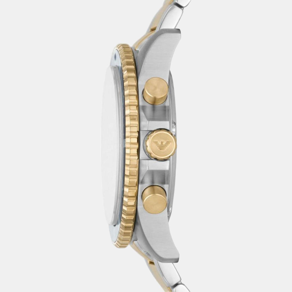 Emporio Armani Men Round Blue watch