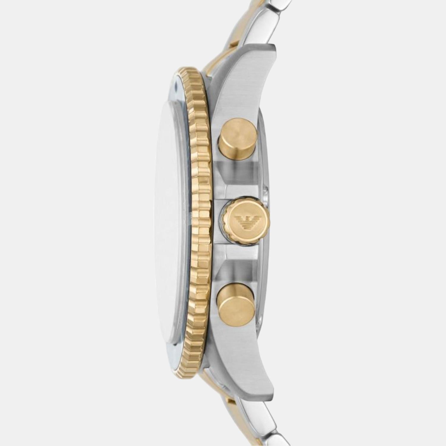 Emporio Armani Men Round Blue watch