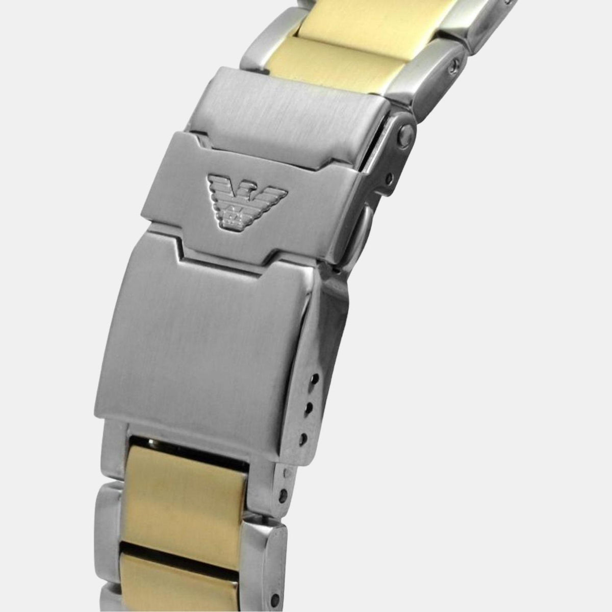 Emporio Armani 42 mm Two Tone Quartz watch