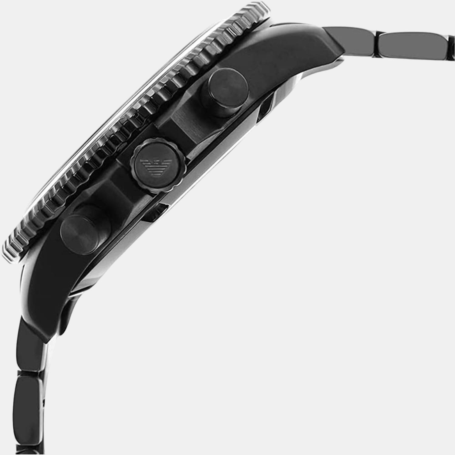 Emporio Armani Stainless Steel Black watch