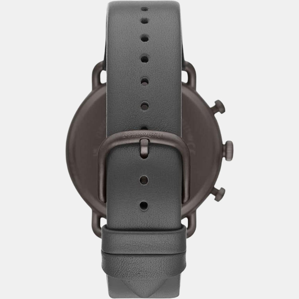 Emporio Armani Men Round Silver watch