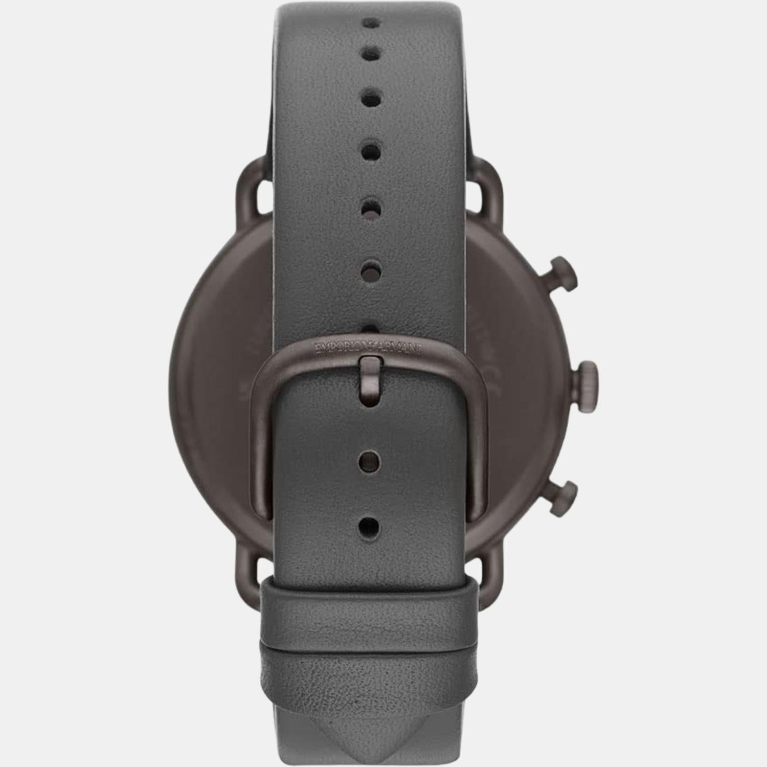 Emporio Armani Men Round Silver watch