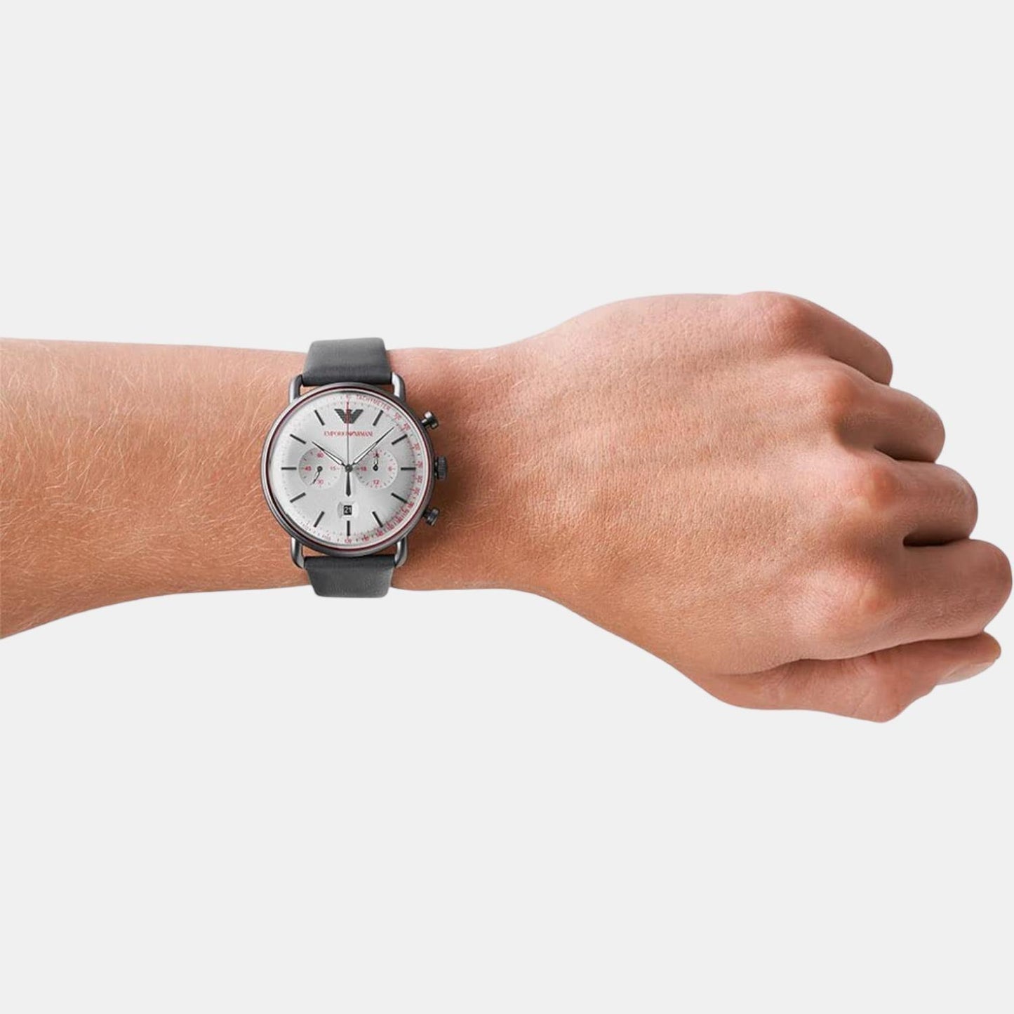 Emporio Armani Stainless Steel Round watch