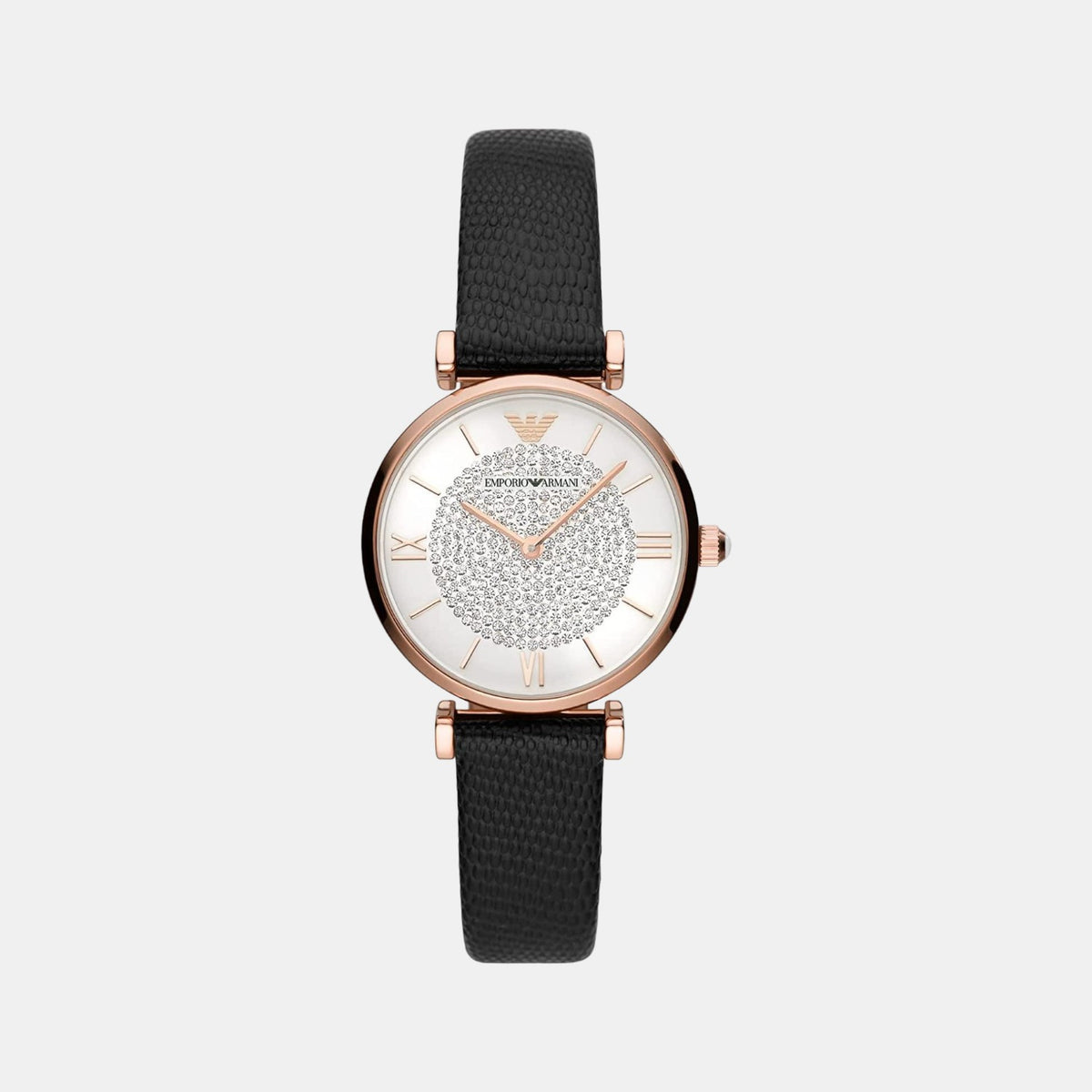 Emporio Armani Round Silver Analog watch
