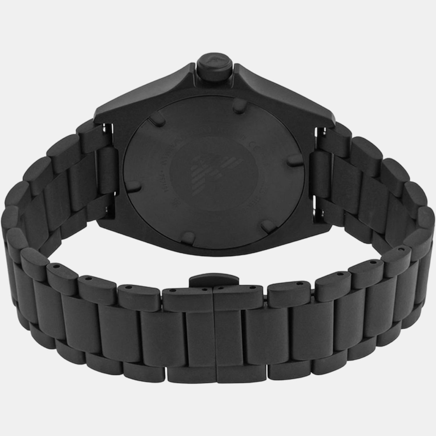 Emporio Armani Stainless Steel Round watch