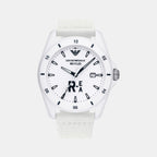 Emporio Armani Round White Analog watch