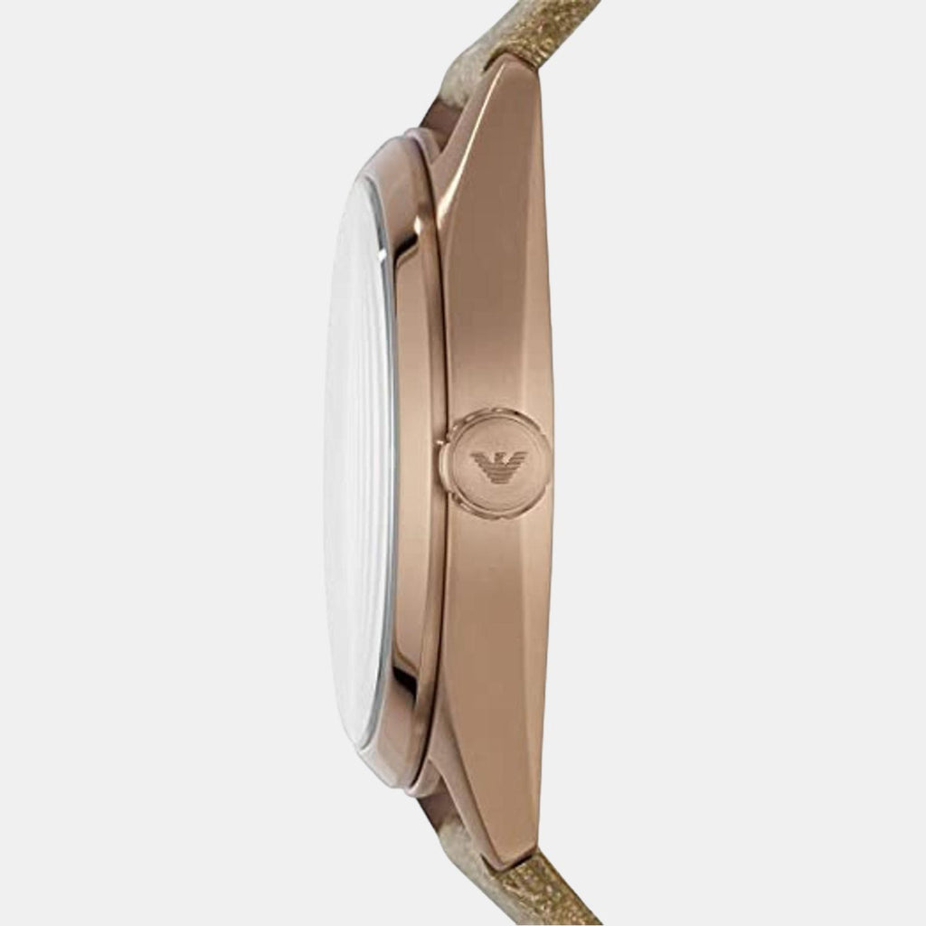 Emporio Armani Stainless Steel Round watch