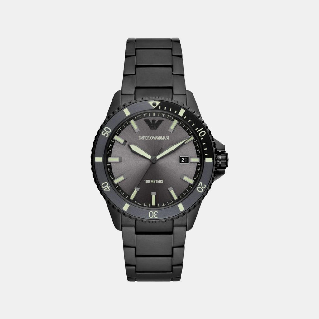 Emporio Armani Round Grey Analog watch