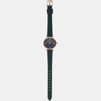 Emporio Armani Women Round Black watch