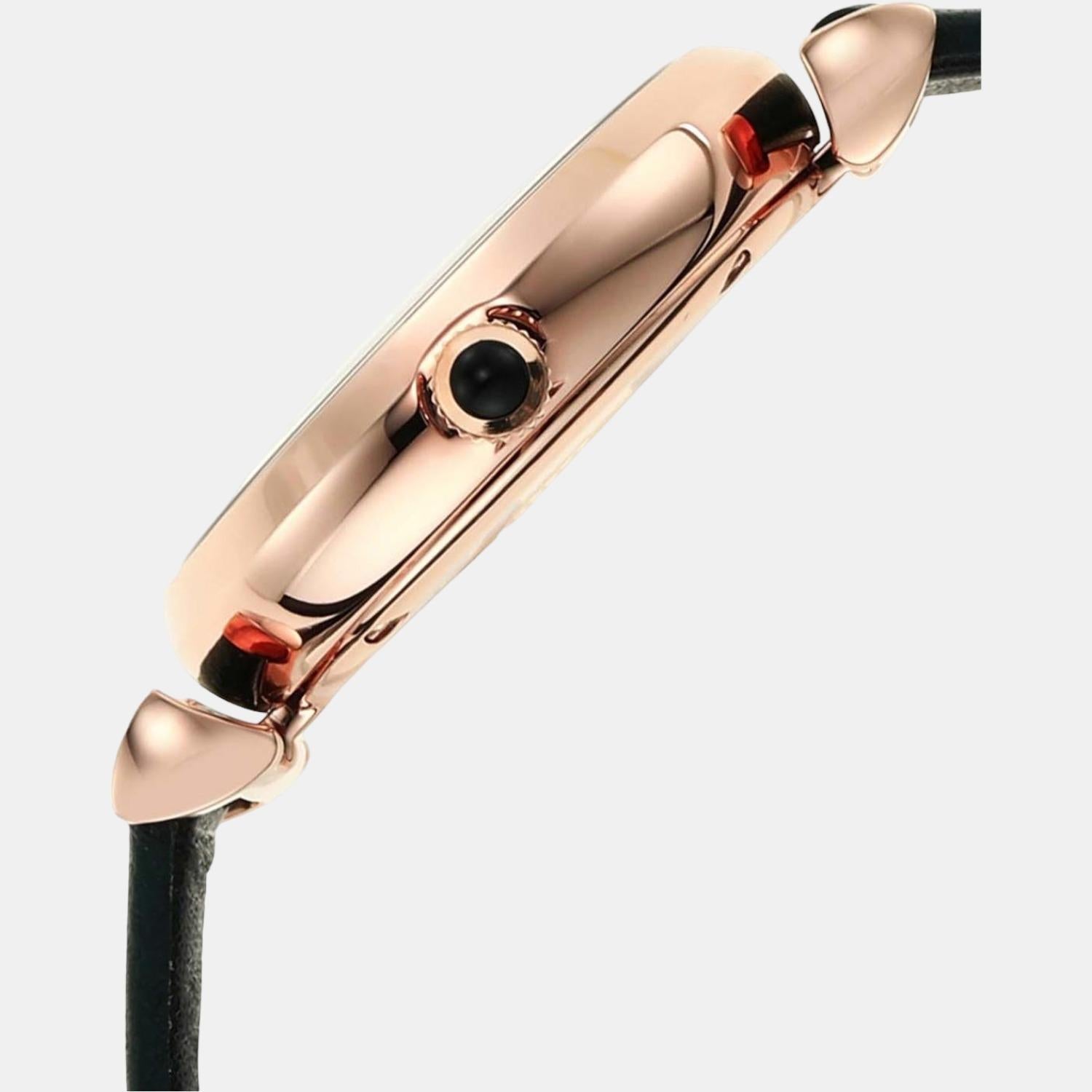 Emporio Armani Leather Black watch