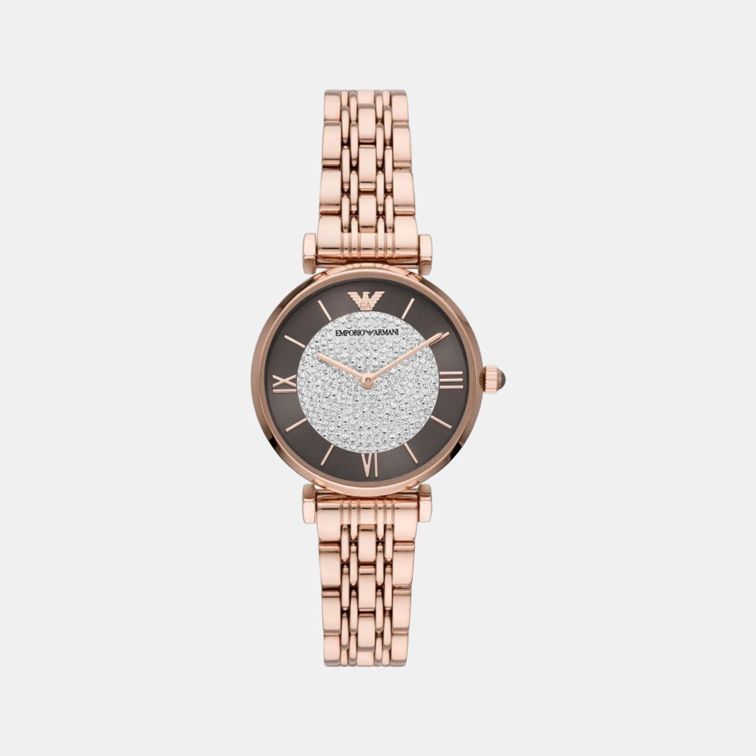 Emporio Armani Round Silver Analog watch