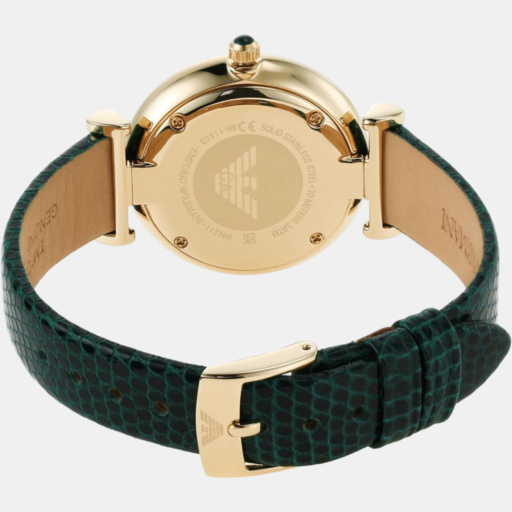 Emporio Armani Women Round Green watch