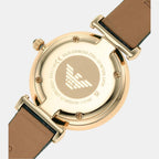 Emporio Armani Leather Green watch