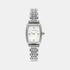 Emporio Armani Rectangular White Analog watch