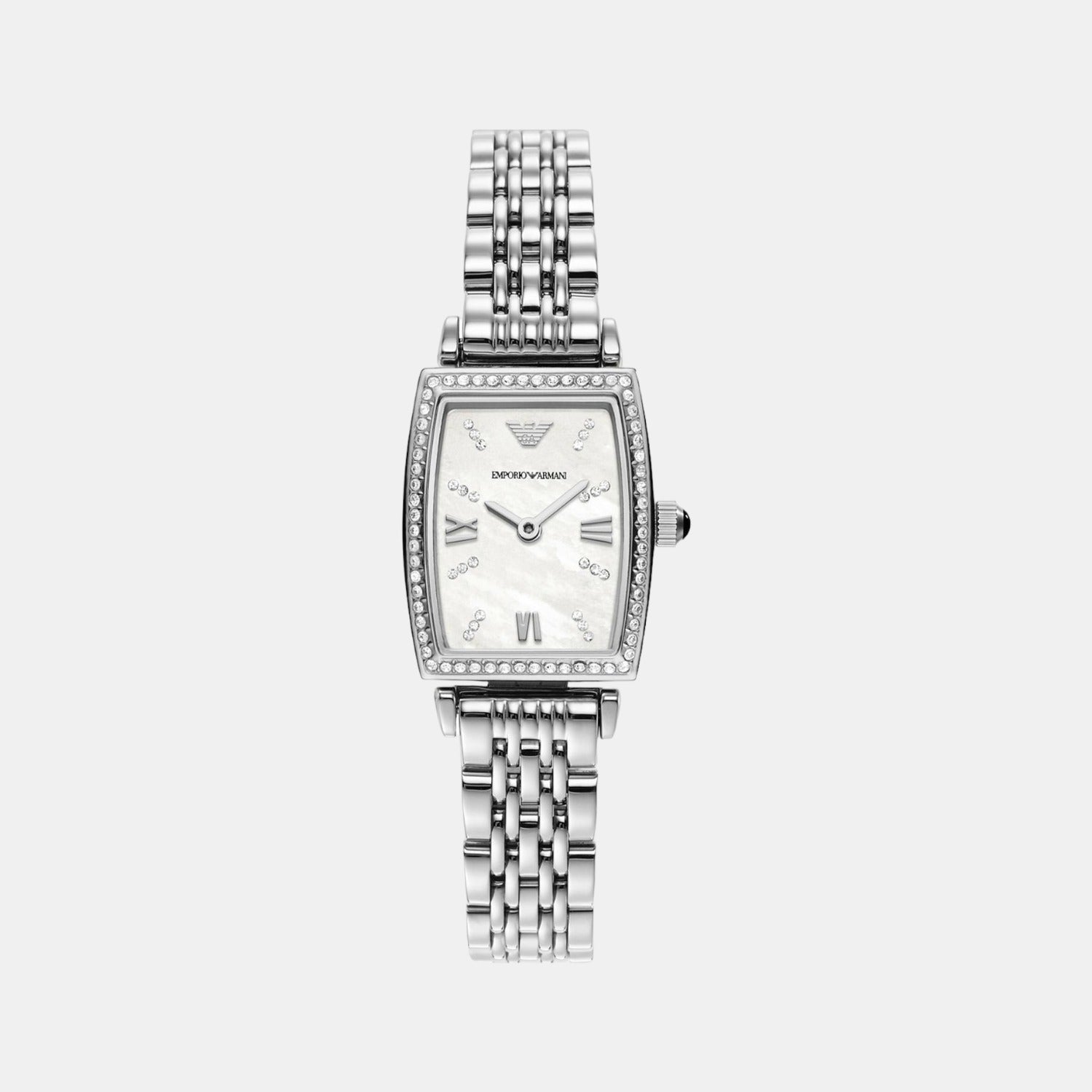 Emporio Armani Rectangular White Analog watch