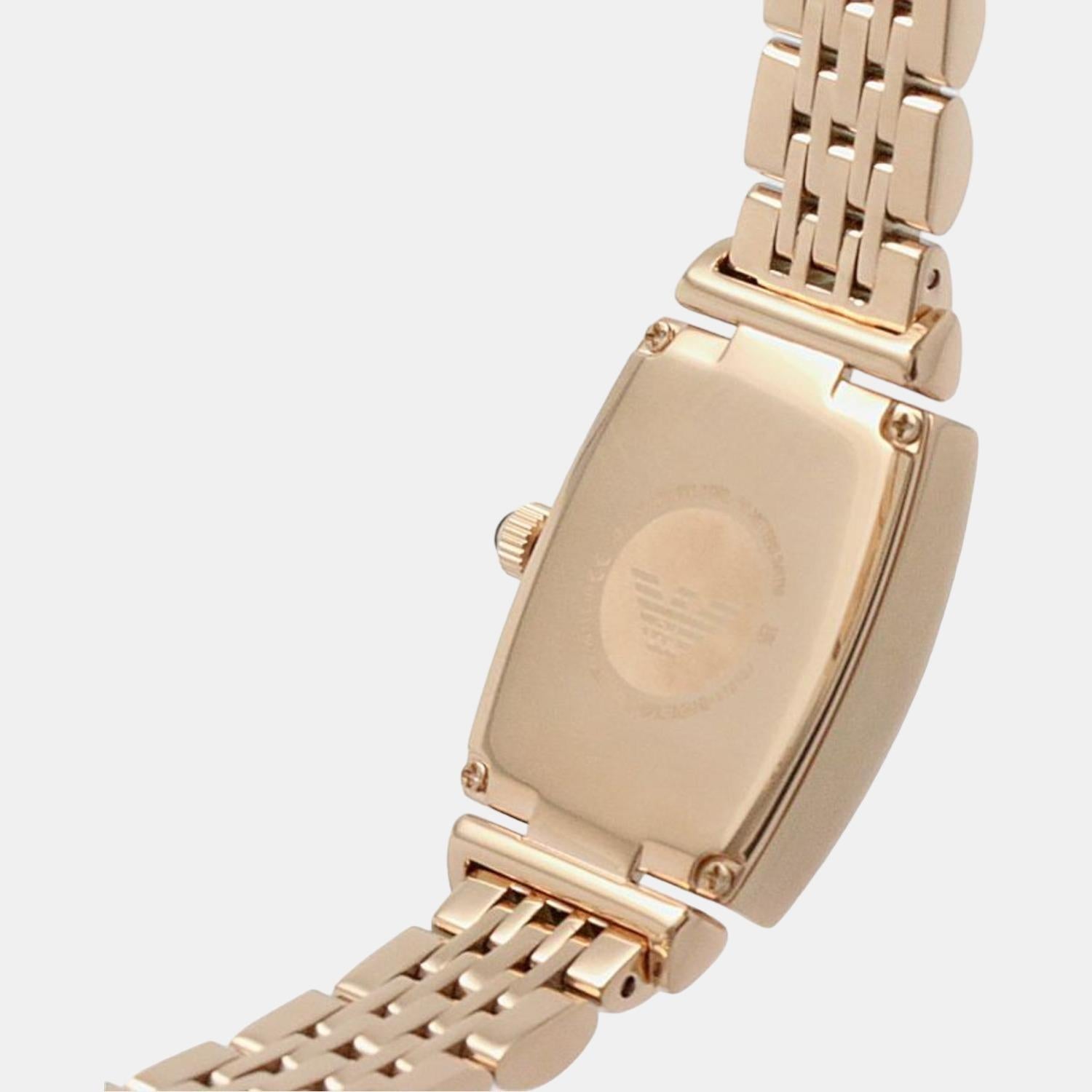 Emporio Armani 26 mm Rose Gold Quartz watch