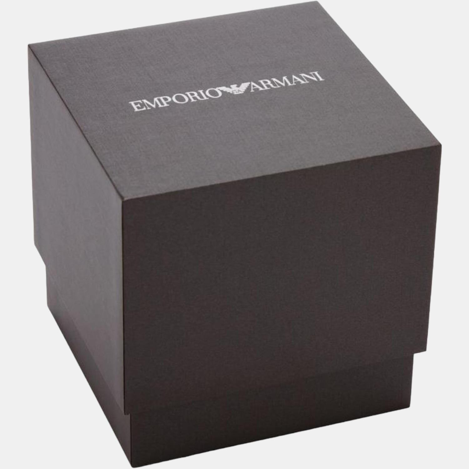 Emporio Armani Stainless Steel Brown watch