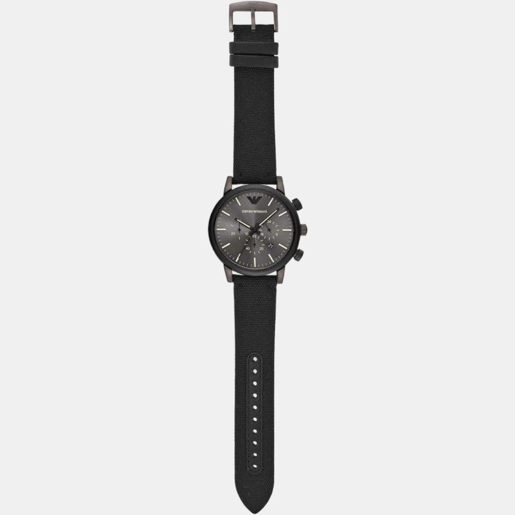 Emporio Armani Men Round Grey watch