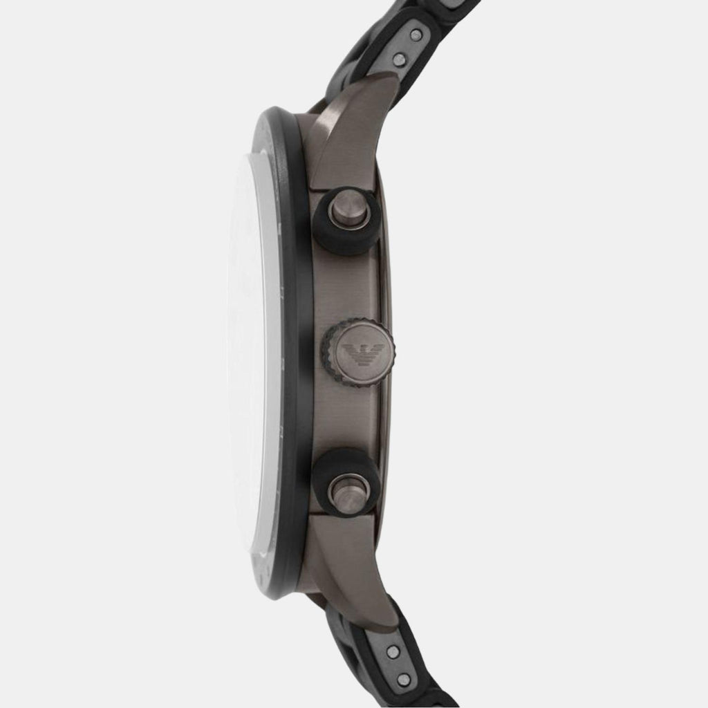 Emporio Armani Men Round Grey watch