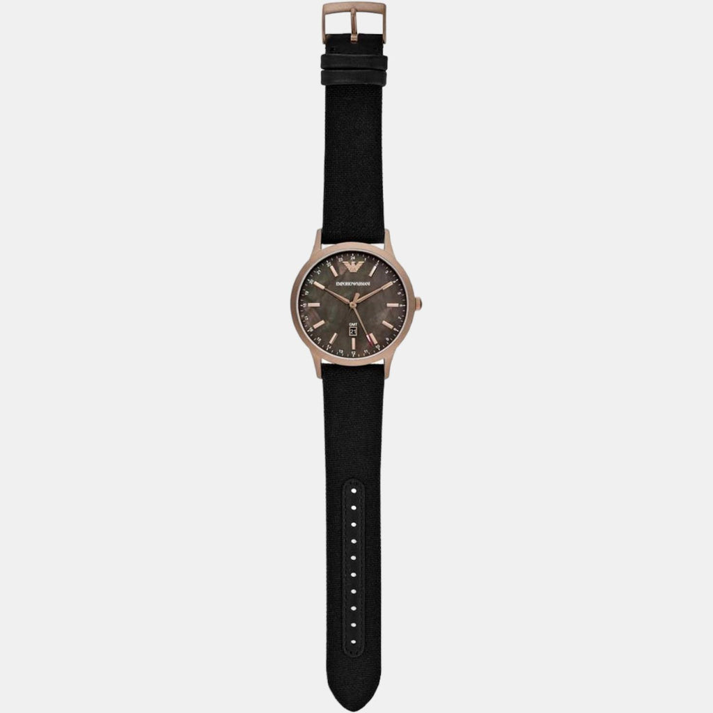 Emporio Armani Men Round Grey watch