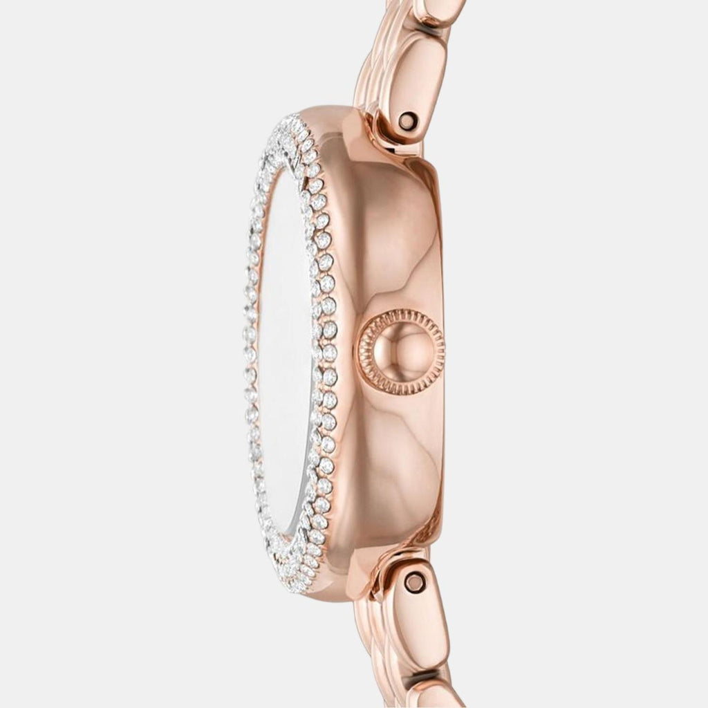 Emporio Armani Women Round Silver watch