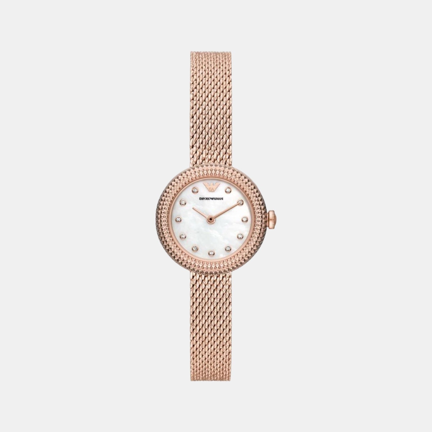 Emporio Armani Round Mother Of Pearl Analog watch