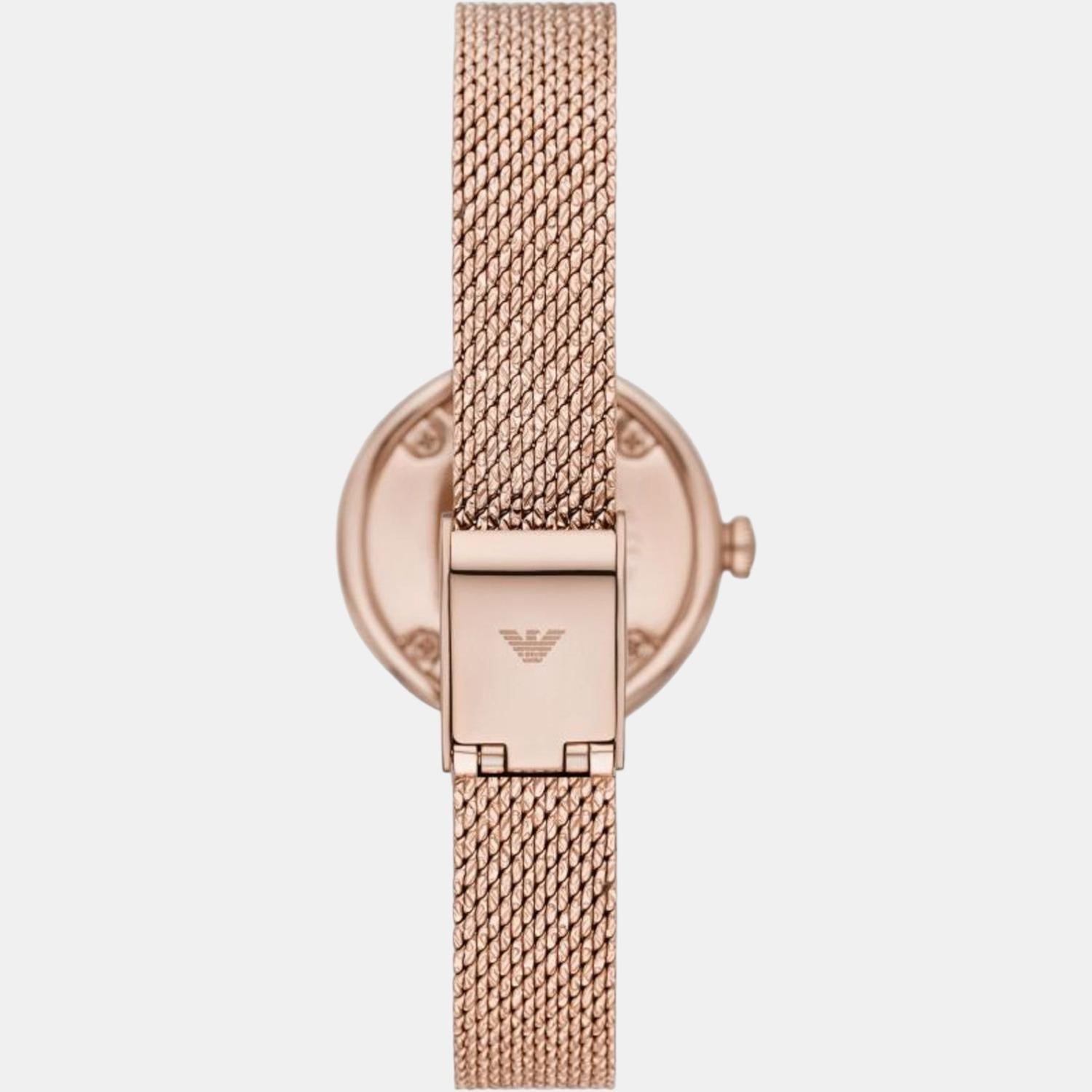 Emporio Armani Female Analog Stainless Steel Watch Emporio