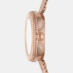 Emporio Armani Women Round Mother Of Pearl watch