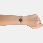 Emporio Armani Round Quartz Analog Women watch